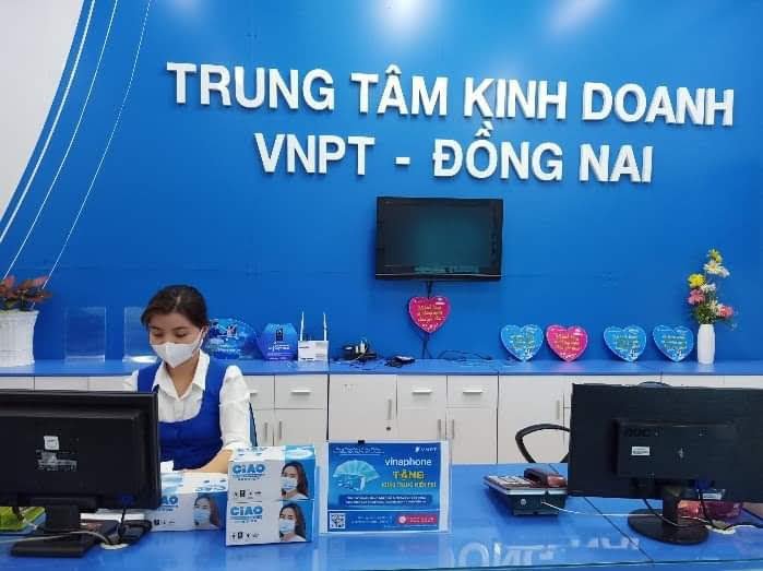 Điểm giao dịch Vinaphone nơi đăng ký Lắp mạng Internet VNPT tại Đồng Nai